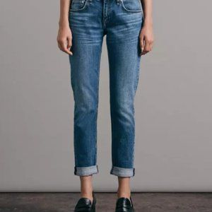 Dre Low-Rise Boyfriend Jeans (rag & bone)